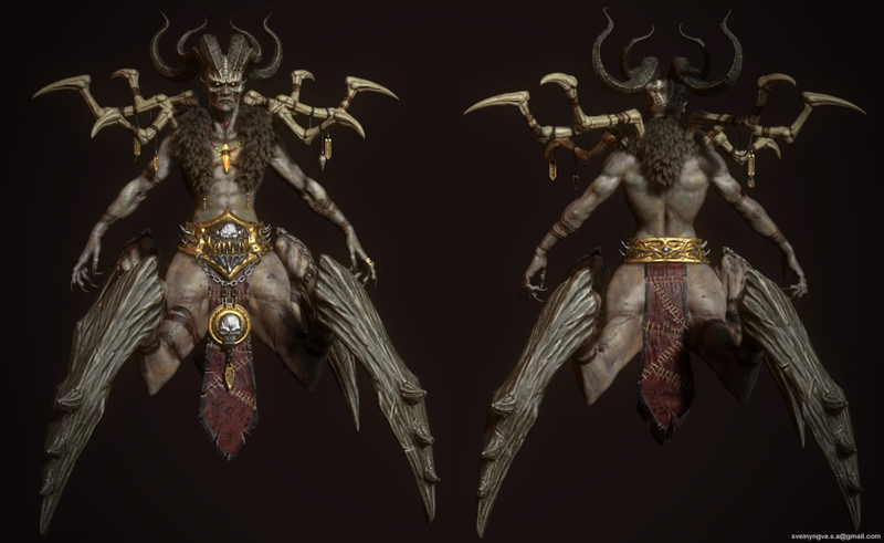 Illustration for article titled Diablo II's Final Boss, Looking Unusually Badass